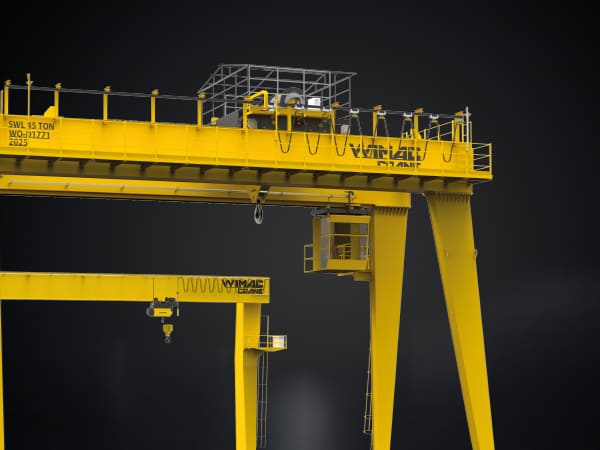 Gantry crane manufacturer Turkey — single girder, double girder, L-type and semi-gantry
