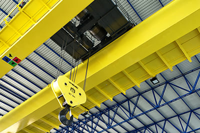 Process crane engineered for heavy-duty continuous operations